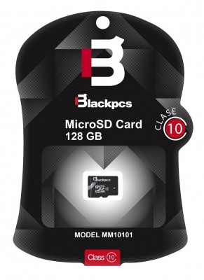 Memoria Micro SD Blackpcs MM10101-128
